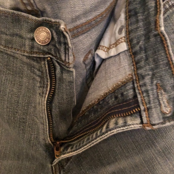 Signature Levi’s Straus -straight leg- 34 by 30 denim jeans, used - Picture 3 of 8